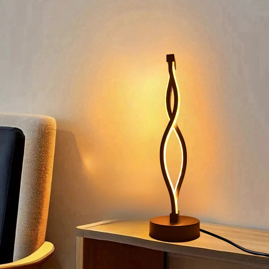 Calming Helix Desk Light