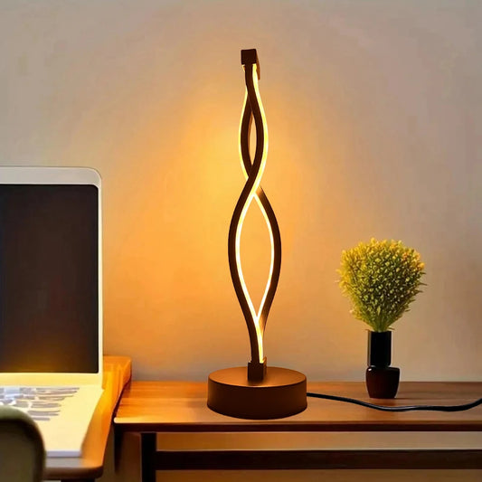 Calming Helix Desk Light