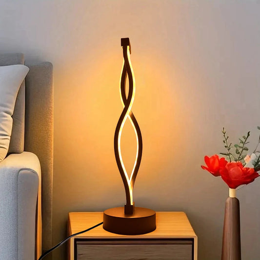 Calming Helix Desk Light